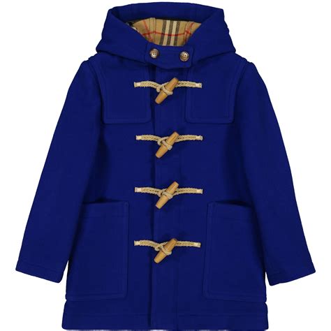 burberry duffle coat for kids